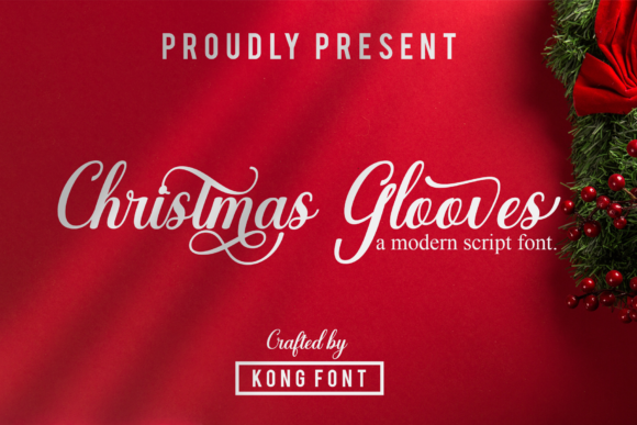 Christmas Glooves Font