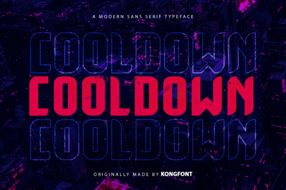 Cooldown Font for Creative Projects
