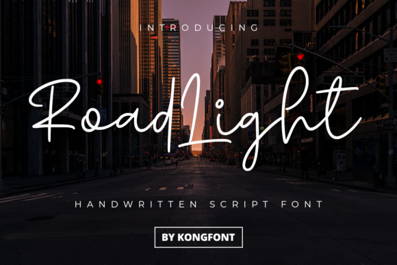 Discover Road Light, a Playful Font