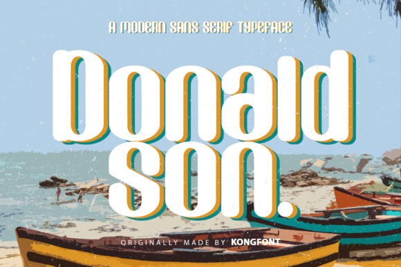 Donaldson Font: Bold & Playful for Web Design