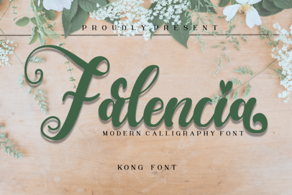 Falencia: A Playful Handwritten Font for Creative Projects
