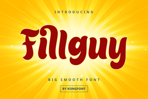 Fillguy: A Playful Font for Polished Branding