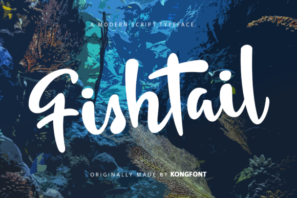 Fishtail: A Playful Script Font