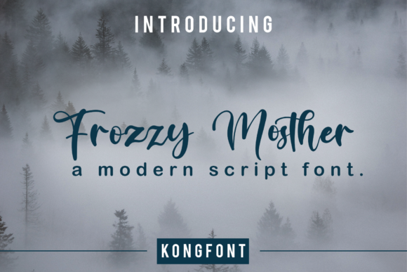 Frozzy Mosther: A Playful Font for Branding