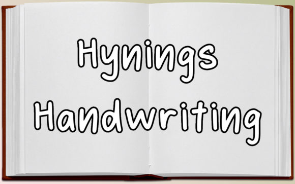 Hynings Handwriting: A Designer's Take