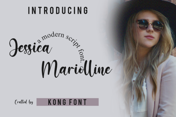 Jesicca Mariolline: A Playful Font for Creative Projects
