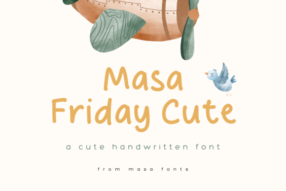 Masa Friday Cute: A Fun Font for Creative Projects