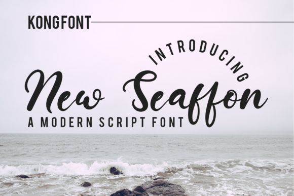 New Seaffon: A Playful Script Font for Web Design