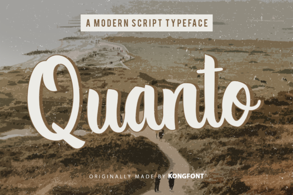 Quanto: A Playful Handwritten Font