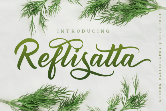 Reflisatta: A Playful Font for Creative Projects