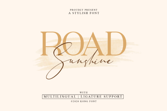 Road Sunshine Font Review