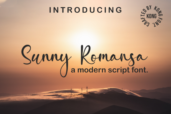 Sunny Rommansa: A Playful Script Font