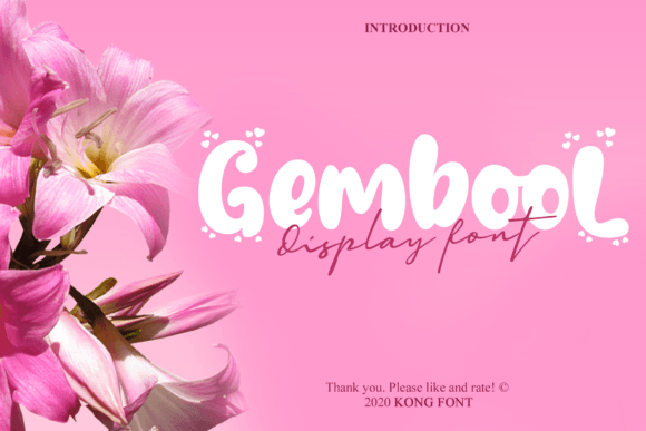 Use Gembool for Modern Web Typography